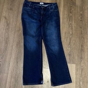 Maurices Everflex Boot Cut Dark Wash Jeans slimming  brand new no tags